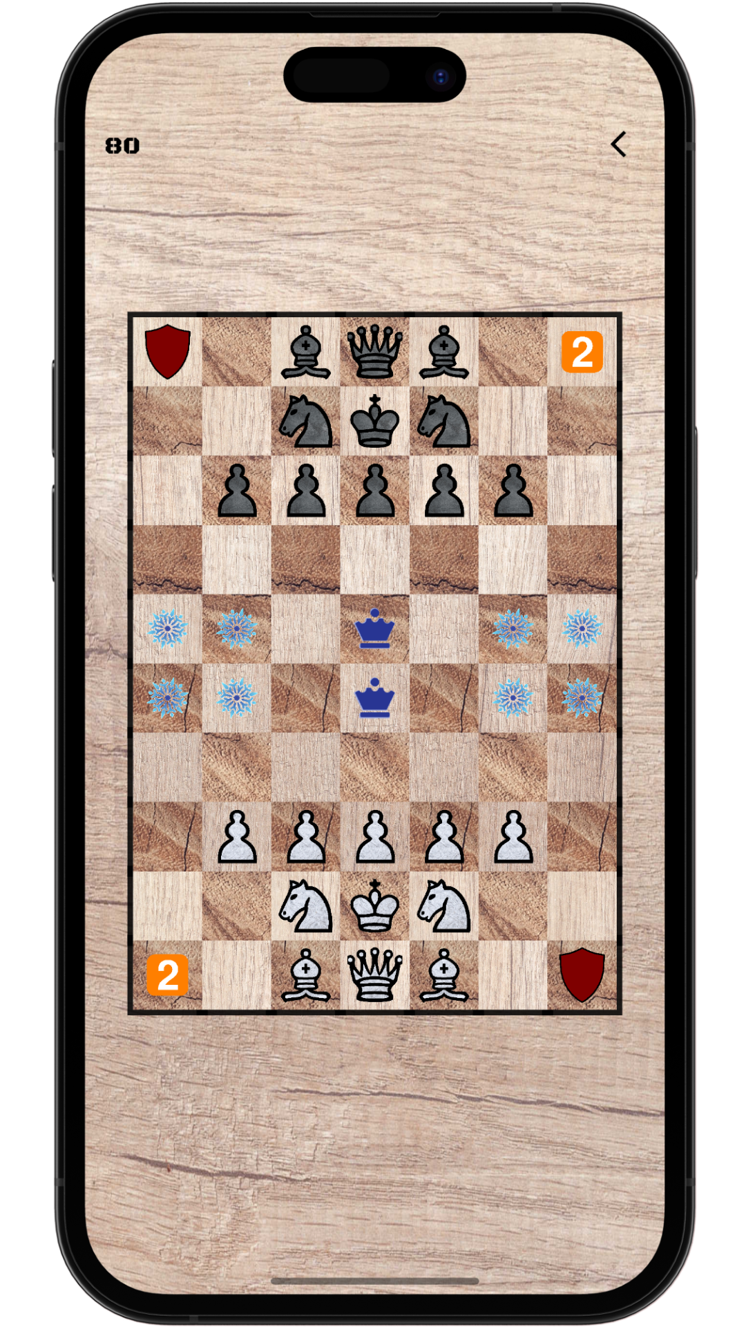 Advanced Chess Board: Special Fields